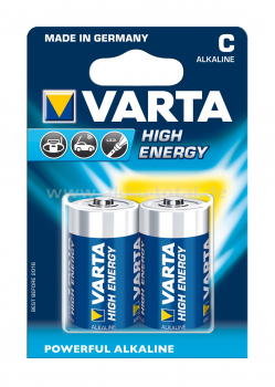 VARTA High Energy / longlife, C-Batterien, 4914, 2er Blister