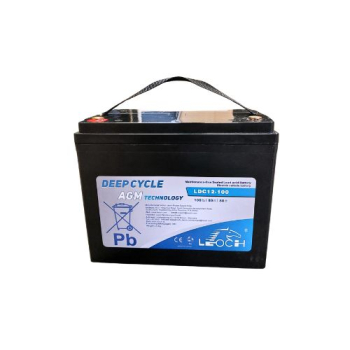 LEOCH LDC12-100, 12V - 100Ah,  DeepCycle AGM