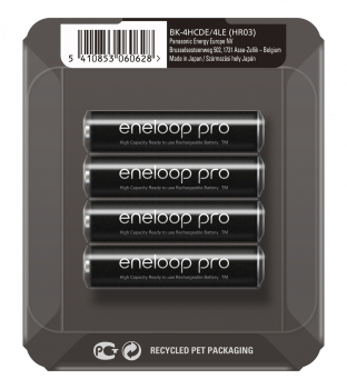ENELOOP PRO, AAA, 930mAH, BK-4HCDE/4LE, 4er BOX