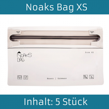 NOAKS BAG, Spezialschutzhülle, Gr. XS, Innenmaß 11 x 5 cm, 5er Pack