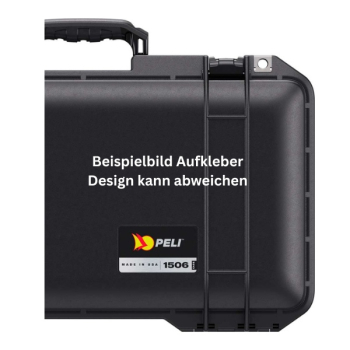PELI Case 1560 Produktaufkleber