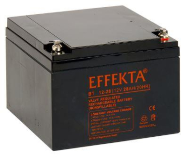 Effekta Blei Vlies - 12V - 28Ah - BT12-28