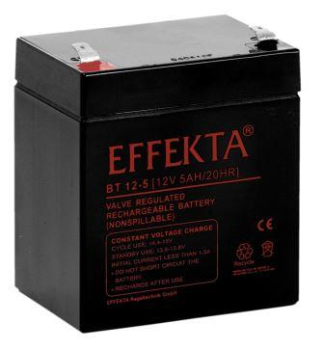 Effekta Blei Vlies - 12V - 5Ah - BT12-5
