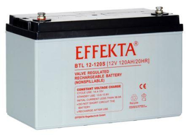 Effekta Blei Vlies - 12V - 120Ah - BTL12-120S