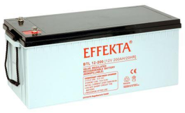 Effekta Blei Vlies - 12V - 200Ah - BTL12-200