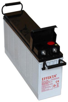 Effekta Blei Vlies - Front Terminal - 12V - 105Ah - BTL12-105F
