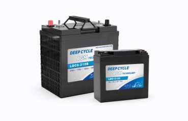 LEOCH LDC12-76, 12V - 76Ah,  DeepCycle AGM