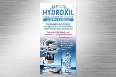HYDROXIL "Camping & Freizeit" 1 Liter - Trinkwasseraufbereitung