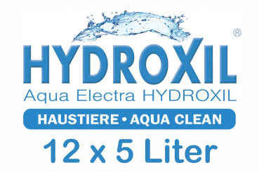 HYDROXIL "Haustiere - Aqua Clean" 12 x 5 Liter