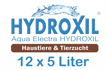 HYDROXIL "Haustiere & Tierzucht" 12 x 5 Liter