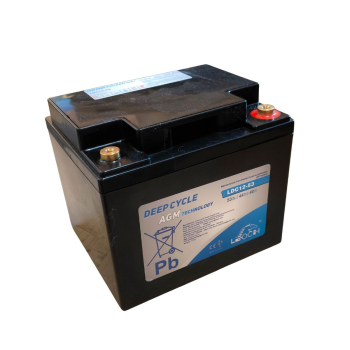 LEOCH LDC12-53, 12V - 53Ah,  DeepCycle AGM