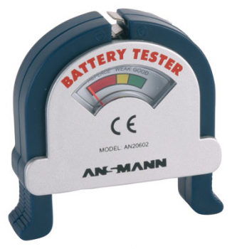 ANSMANN Batterietester für Knopf- und Rundzellen