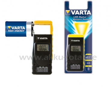 VARTA LCD Digital Batterietester