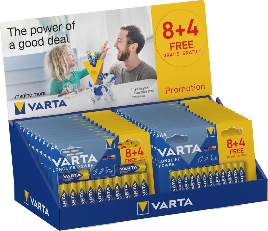Varta Longlife Power D Batterie 4 Stück kaufen bei OBI