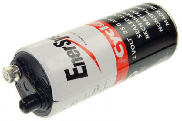 ENERSYS Cyclon Bleirundzelle, 2V, 25000mAh, BC