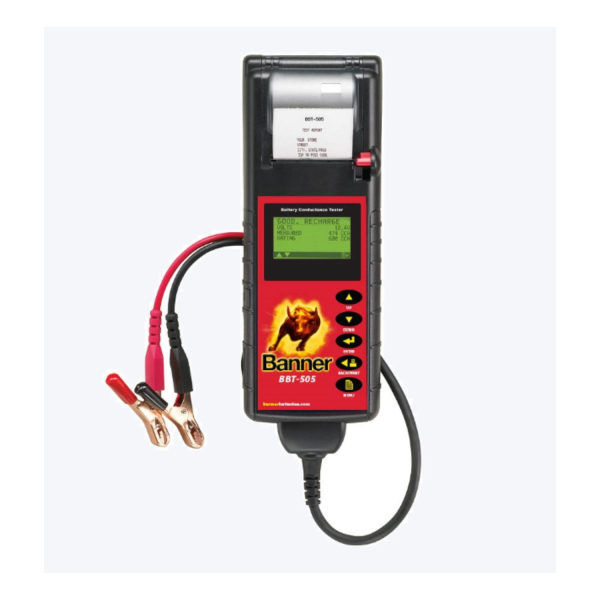 BANNER Battery Tester BBT 505 inkl. Drucker