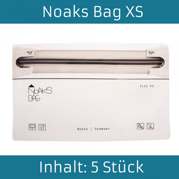 NOAKS BAG, Spezialschutzhülle, Gr. XS, Innenmaß 11 x 5 cm, 5er Pack