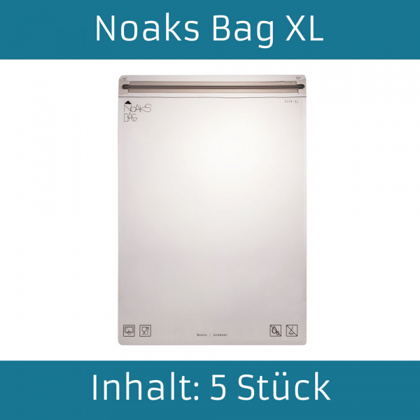 NOAKS BAG, Spezialschutzhülle, Gr. XL, Innenmaß 33 x 44,3 cm, 5er Pack