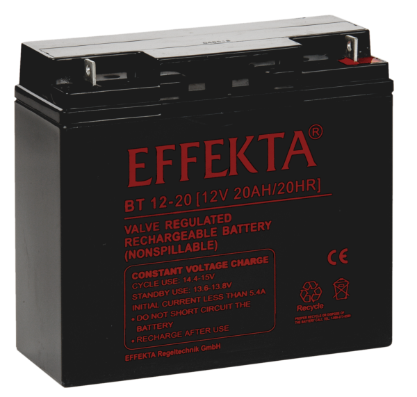 Effekta Blei Vlies - 12V - 20Ah - BT12-20