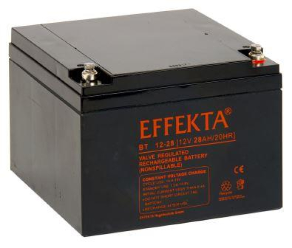Effekta Blei Vlies - 12V - 28Ah - BT12-28