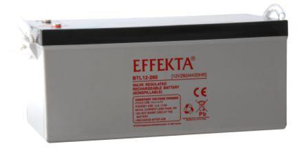 Effekta Blei Vlies - 12V - 260Ah - BTL12-260