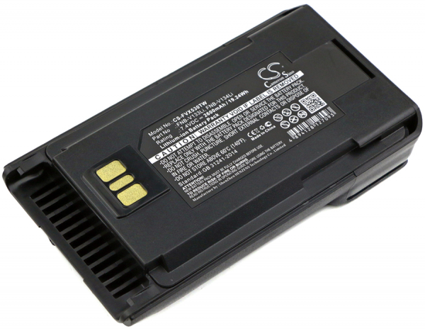 Funkgeräteakku für YAESU - Li-Ion - 7,4V - 2600mAh