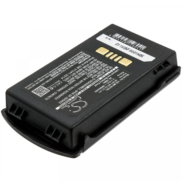 Scannerakku für MOTOROLA - Li-Ion - 3,7V - 6800mAh