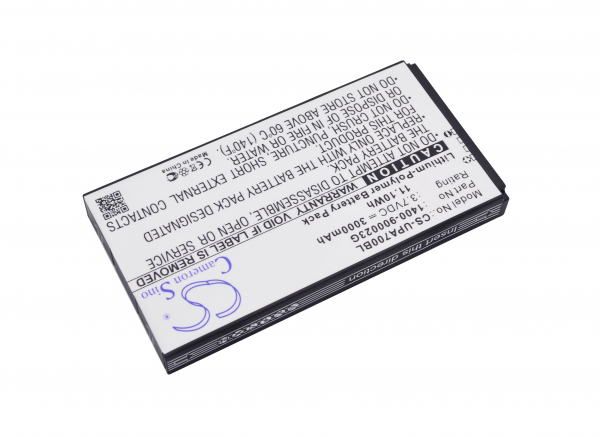 Scannerakku für WASP - Li-Polymer - 3,7V - 3000mAh