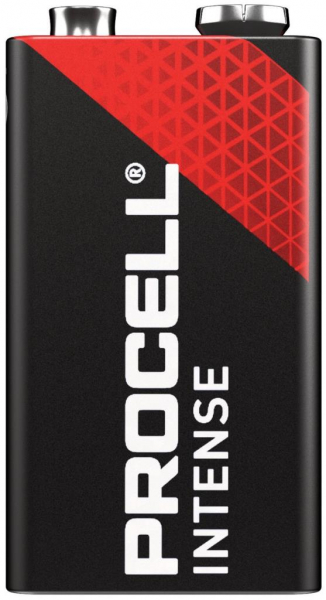 Duracell Batterie rot schwarz Procell Intense