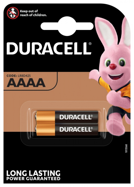 DURACELL MX2500, LR61, AAAA - 2er Blister