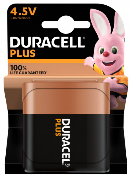 DURACELL Plus, 4,5 Volt, 1er Blister