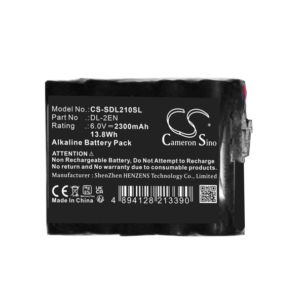 Batterie für DOORLOCK Schließsystem, Alkaline - 6V - 2300mAh