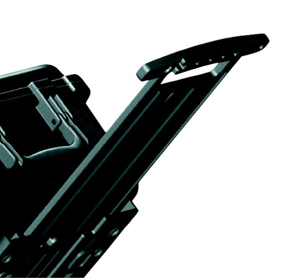 Peli™Case Trolley, Rückplatte 1640, schwarz, für 1630, 1640, 1650, 1660, 1690