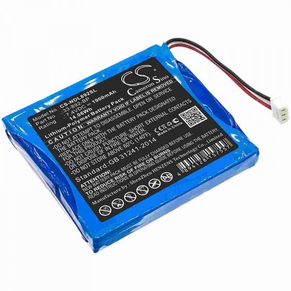 Ersatzakku für IDEAL - Li-Polymer - 7,4V - 1900mAh