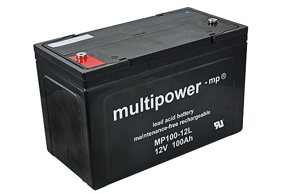 Multipower Blei-Akku, MP100-12L, 12V, 100Ah, longlife