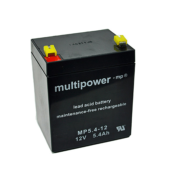 Multipower Blei-Akku, MP5.4-12, 12V, 5.4Ah