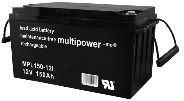 Multipower Blei-Akku, MPL150-12I, 12V, 150Ah, longlife