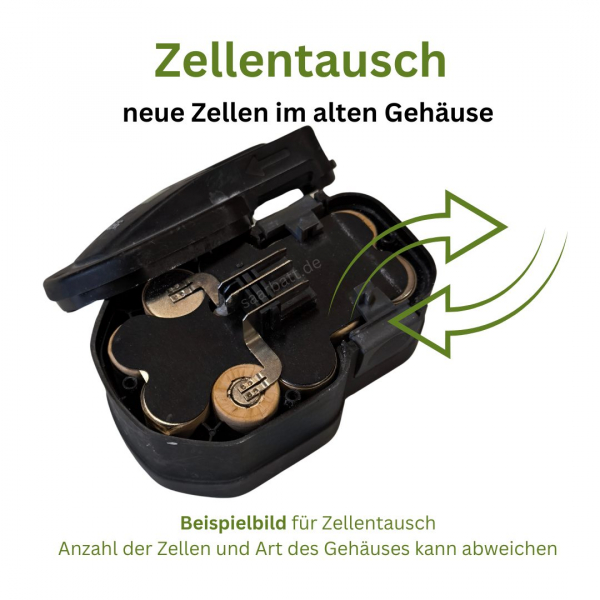 Zellentausch für 3M Adflo, NIMH - 10,8V - 4500mAh