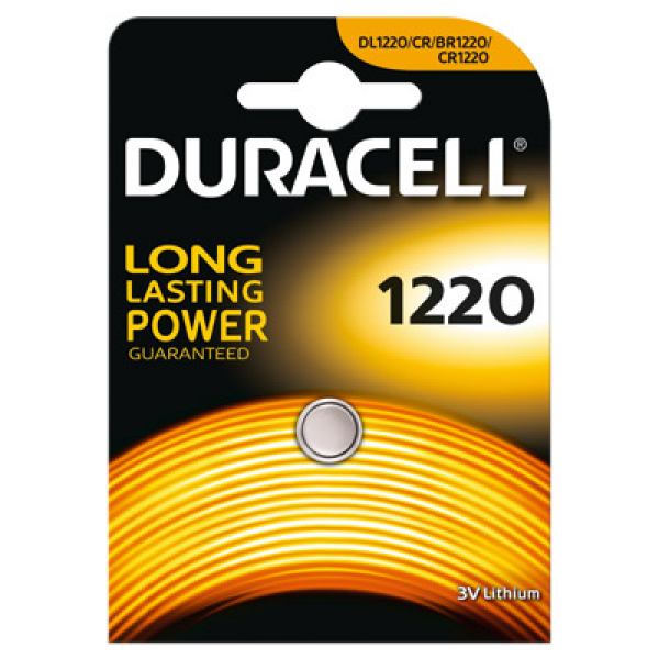 DURACELL Knopfzelle, 1220