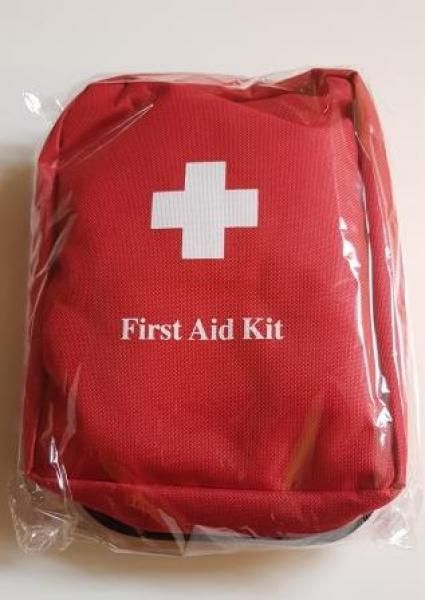 Notfalltasche, First Aid Kit LGE, Erste Hilfe Set, Tasche, rot