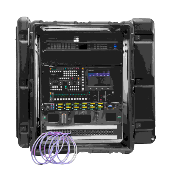 PELI™ Hardigg Super-V Rack Mount Koffer 14U