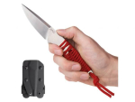 ANV Knives P100, stonewashed, rot