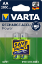 VARTA ACCU, 56706, AA, 2100mAh, 2er Pack