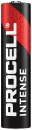 Duracell Batterie rot schwarz Procell Intense