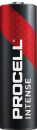 Duracell Batterie rot schwarz Procell Intense