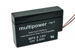 Multipower Blei-Akku, MP0.8-12H, 12V, 800mAh - Heim und Haus