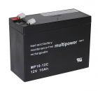 Multipower Blei-Akku, MPC10-12, 12V, 10Ah, zyklenfest