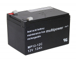 Multipower Blei-Akku, MP12C-12, 12V, 12Ah, zyklenfest