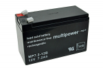 Multipower Blei-Akku, MP7.2-12B, 12V, 7.2Ah