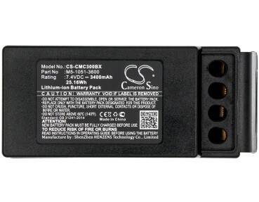Akku für Kransteuerung CAVOTEC - 7,4V - 3400mAh - Li-Ion